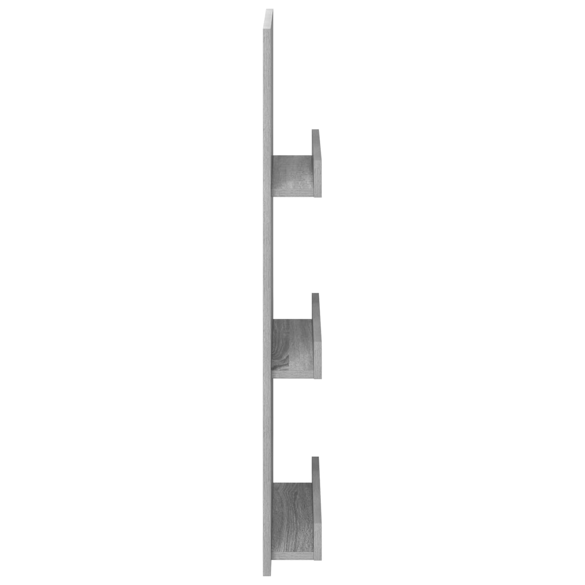 Magazinregal Sonoma-Grau 43 x 11 x 102 cm Holzwerkstoff