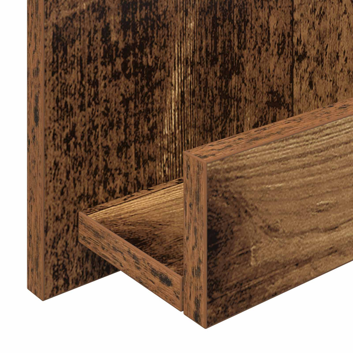 Magazinregal mit Regal Altholz 43 x 11 x 102 cm Holzwerkstoff