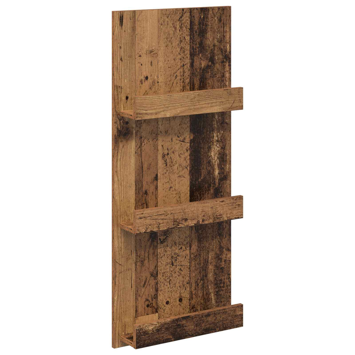 Magazinregal mit Regal Altholz 43 x 11 x 102 cm Holzwerkstoff