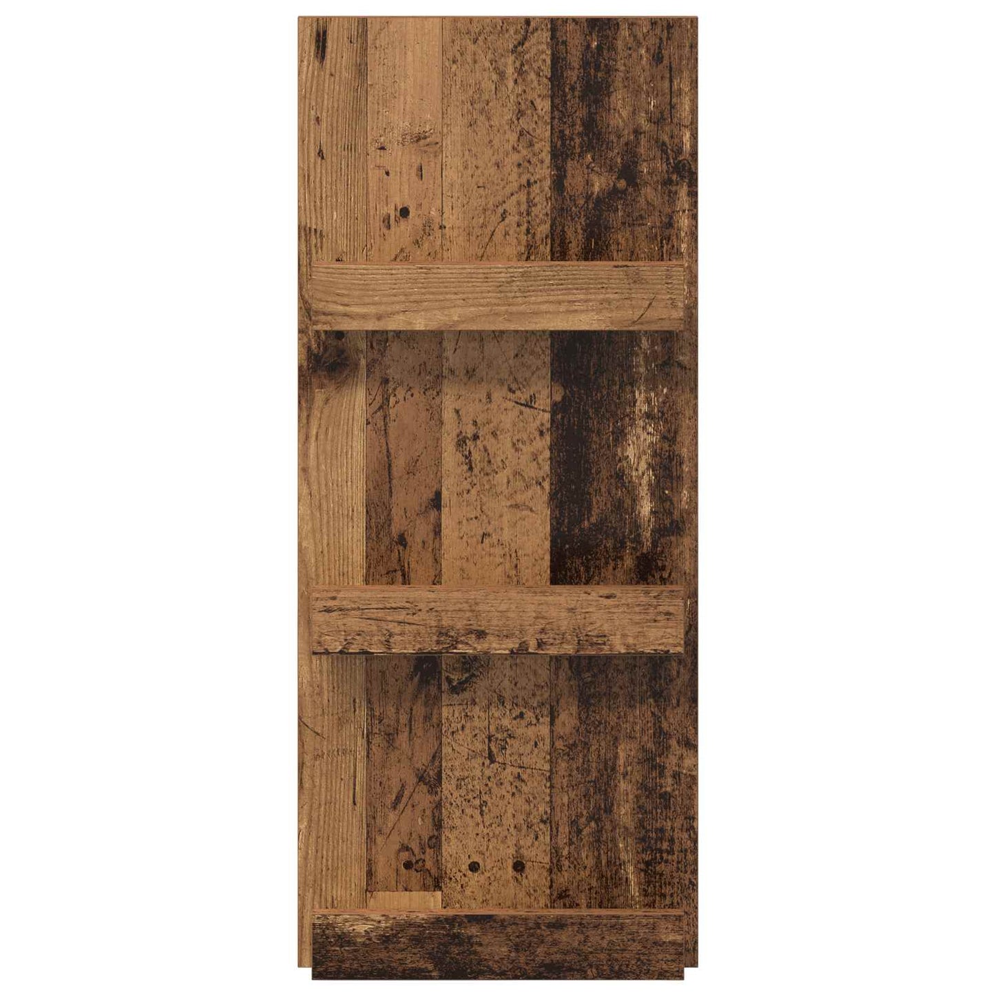 Magazinregal mit Regal Altholz 43 x 11 x 102 cm Holzwerkstoff
