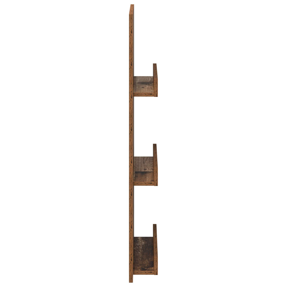 Magazinregal mit Regal Altholz 43 x 11 x 102 cm Holzwerkstoff