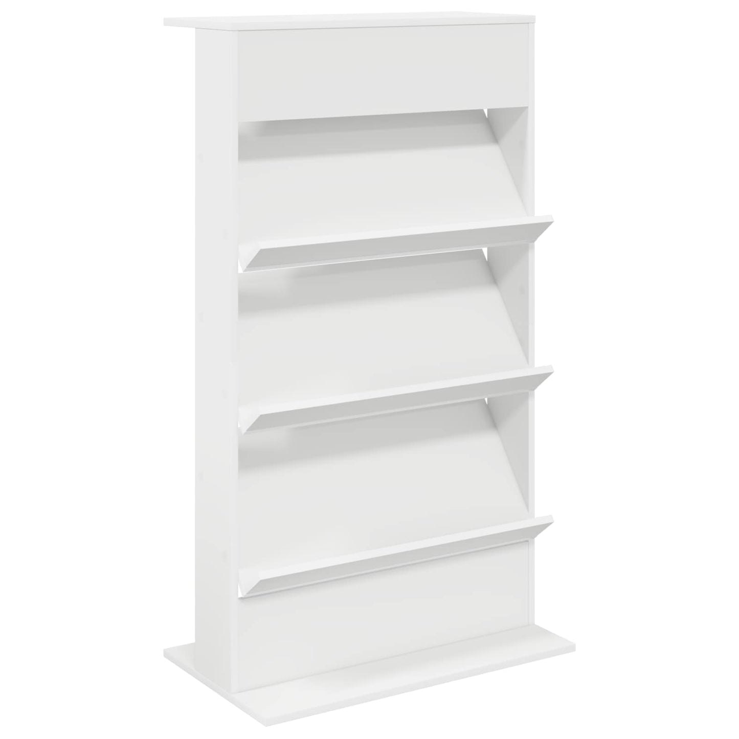 Magazinregal Weiß 70 x 41 x 126 cm Holzwerkstoff