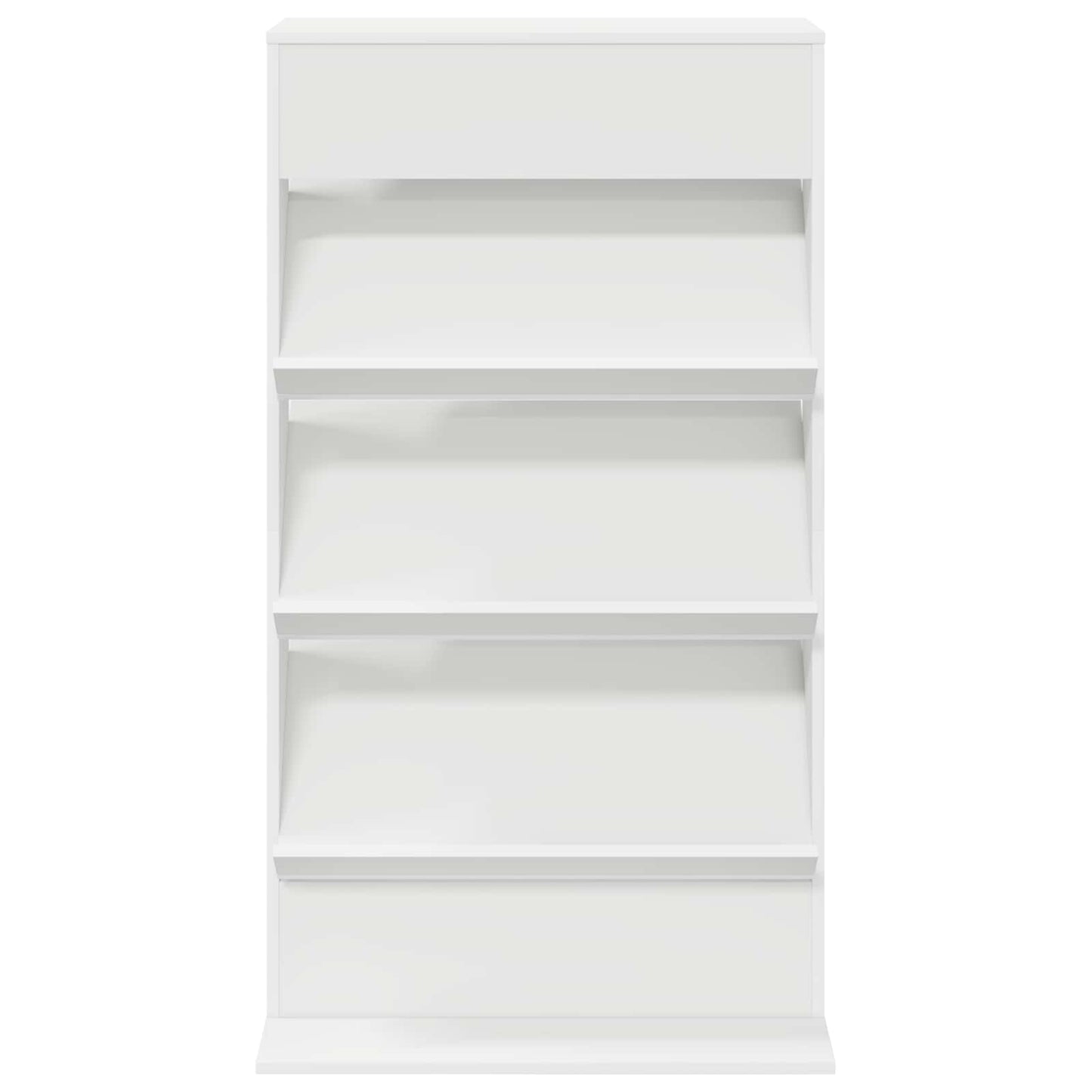 Magazinregal Weiß 70 x 41 x 126 cm Holzwerkstoff