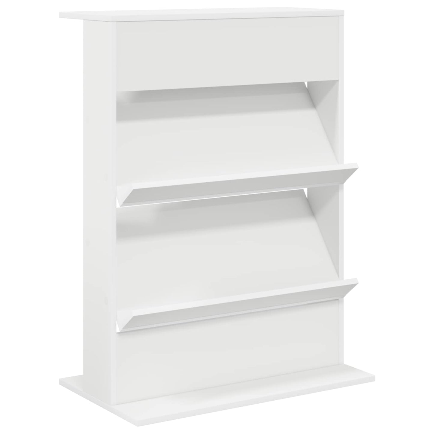 Magazinregal Weiß 70 x 41 x 96 cm Holzwerkstoff