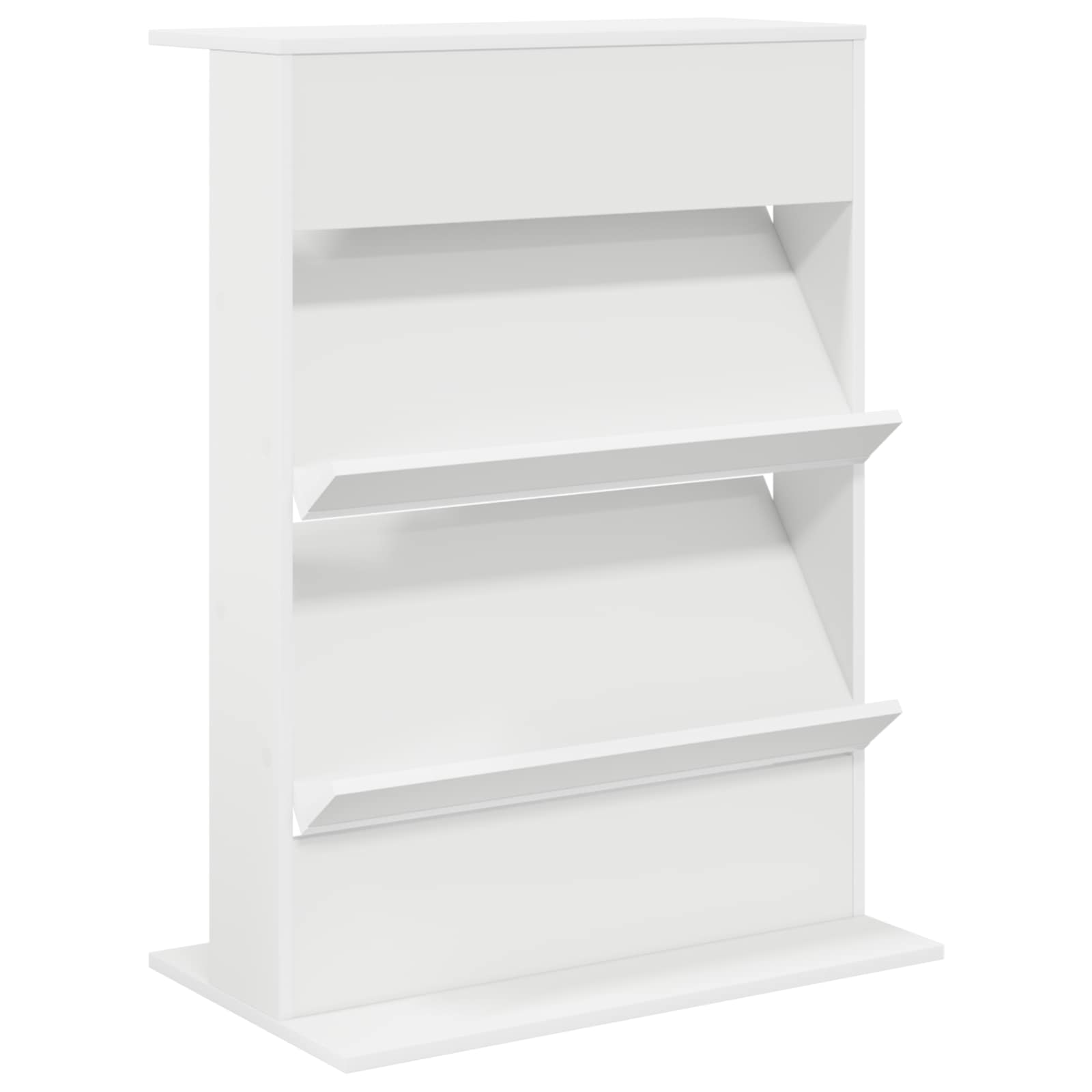 Magazinregal Weiß 70 x 41 x 96 cm Holzwerkstoff