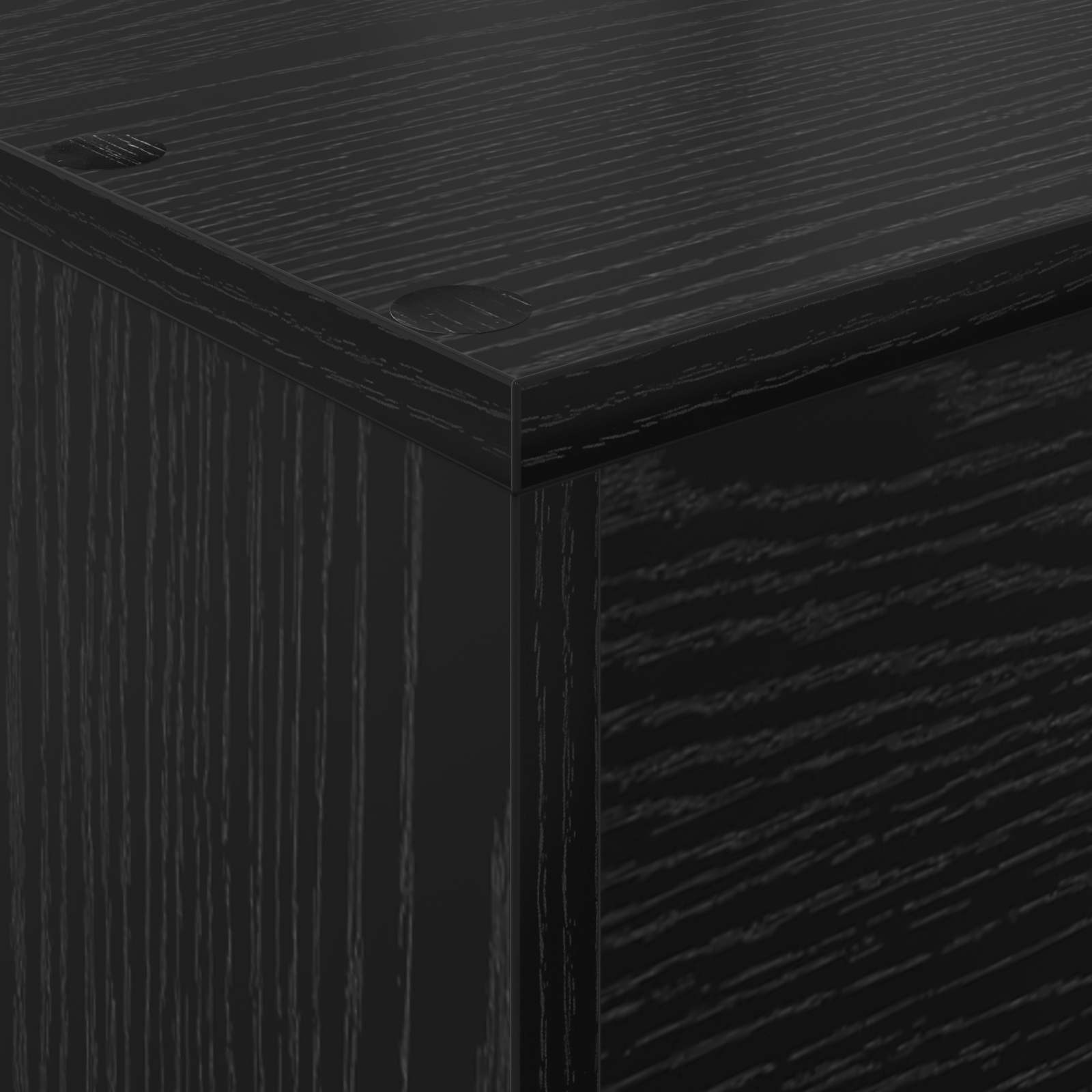 Magazinregal Schwarz Eichen-Optik 70 x 41 x 96 cm Holzwerkstoff