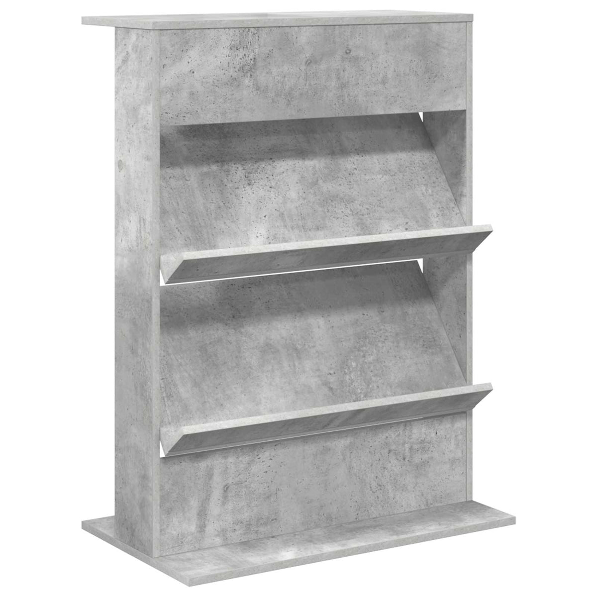 Magazinregal Beton Grau 70 x 41 x 96 cm Holzwerkstoff