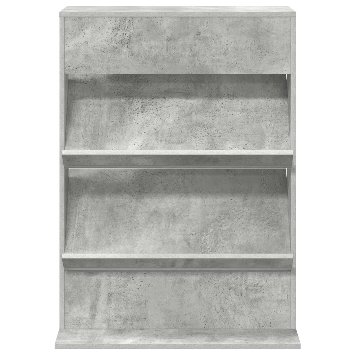 Magazinregal Beton Grau 70 x 41 x 96 cm Holzwerkstoff