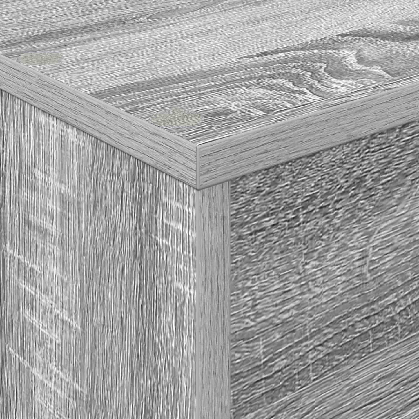 Magazinregal Graues Sonoma 70 x 41 x 96 cm Holzwerkstoff