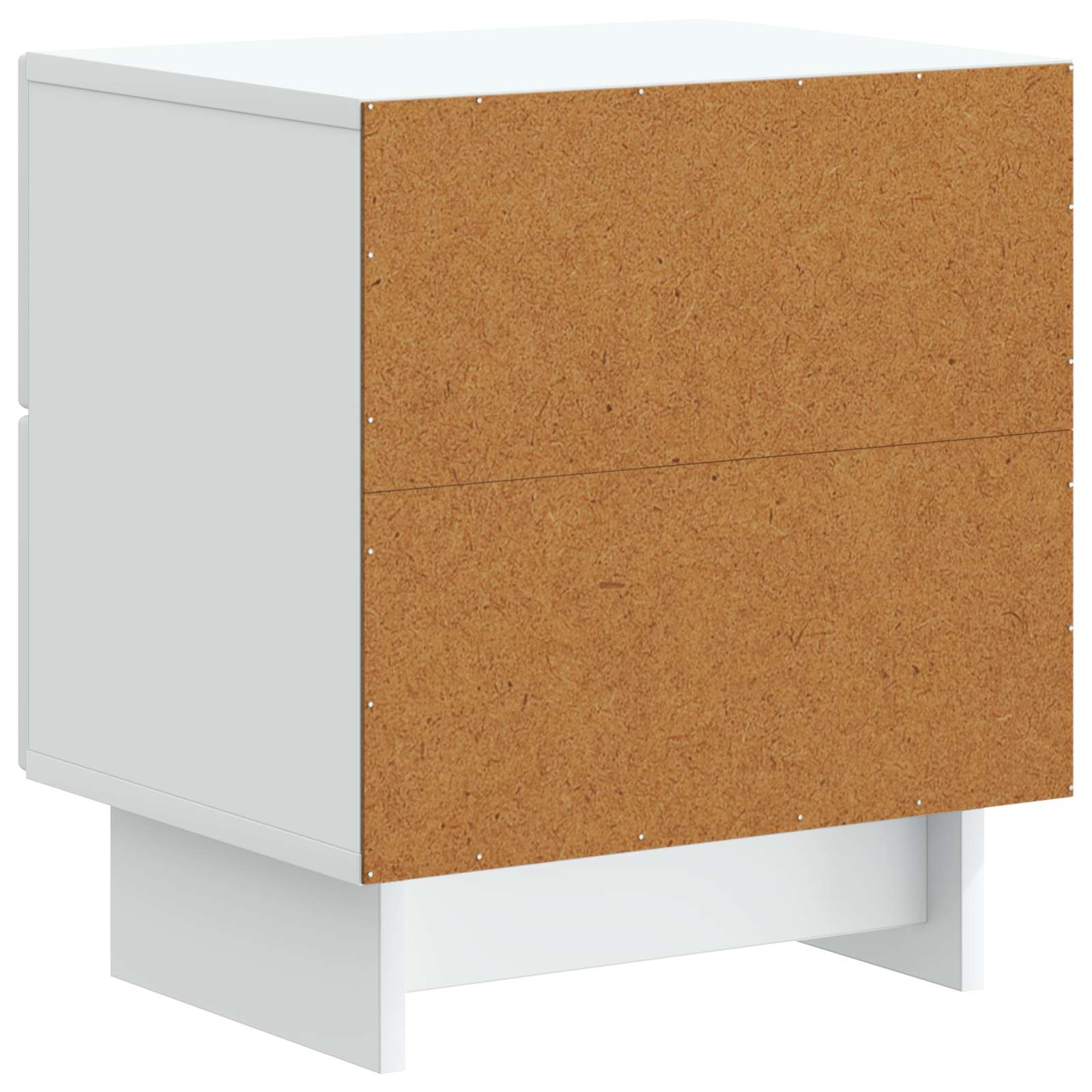Nachttisch 2 stk. Weiß 43 x 34,5 x 47,5 cm Holzwerkstoff