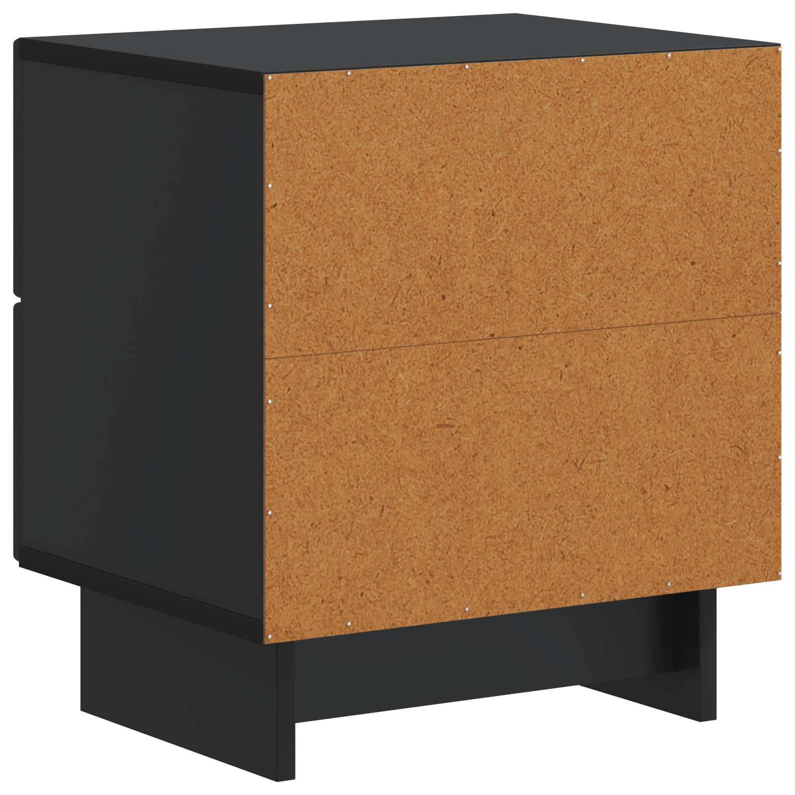 Nachttisch Schwarz 43 x 34,5 x 47,5 cm Holzwerkstoff