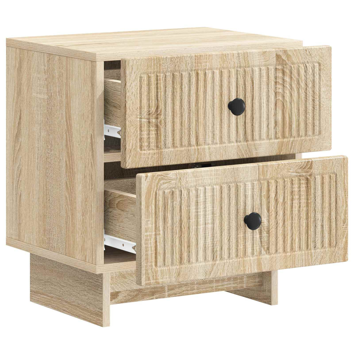 Nachttisch 2 stk. Sonoma-Eiche 43 x 34,5 x 47,5 cm
