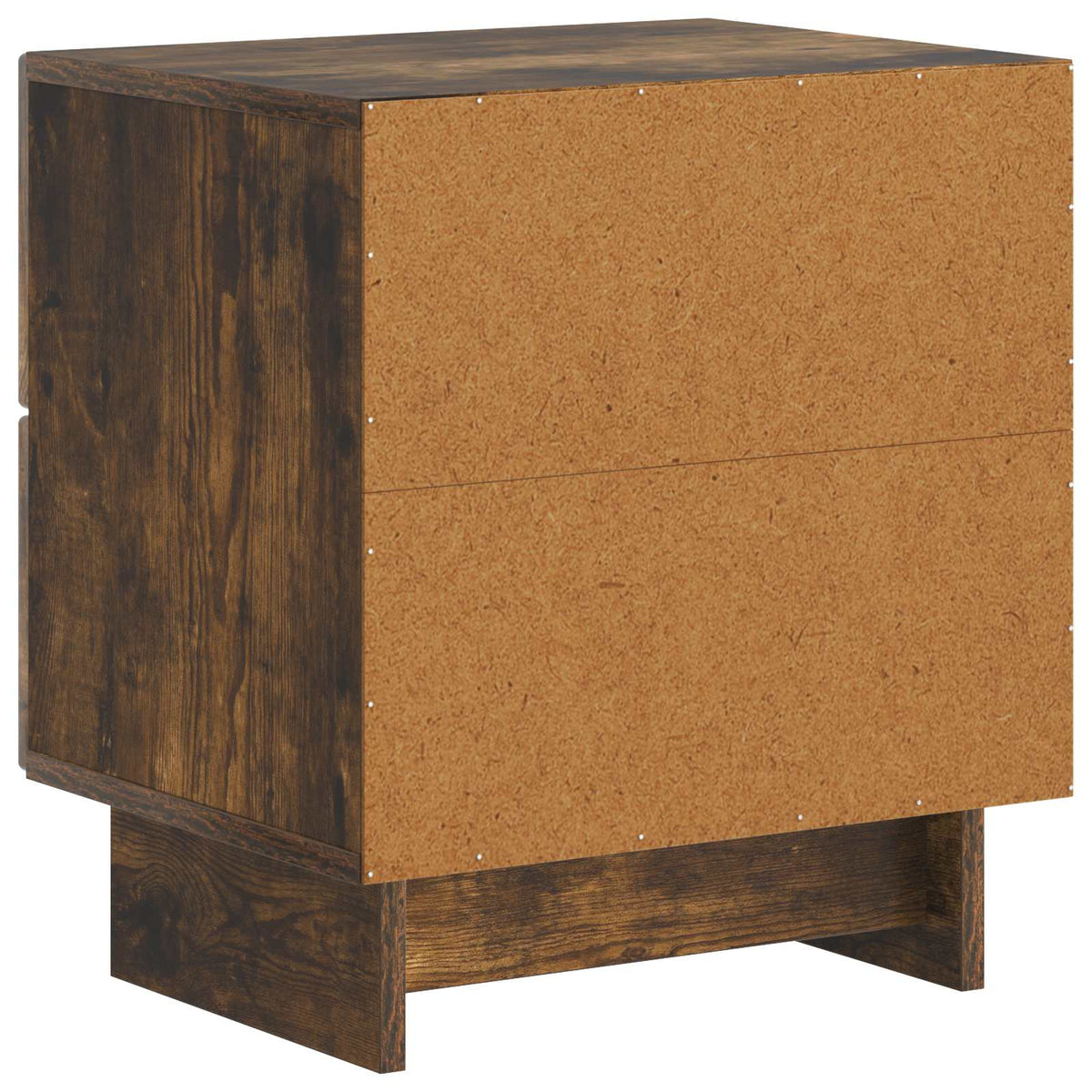 Nachttisch 2 stk. Geräucherte Eiche 43 x 34,5 x 47,5 cm