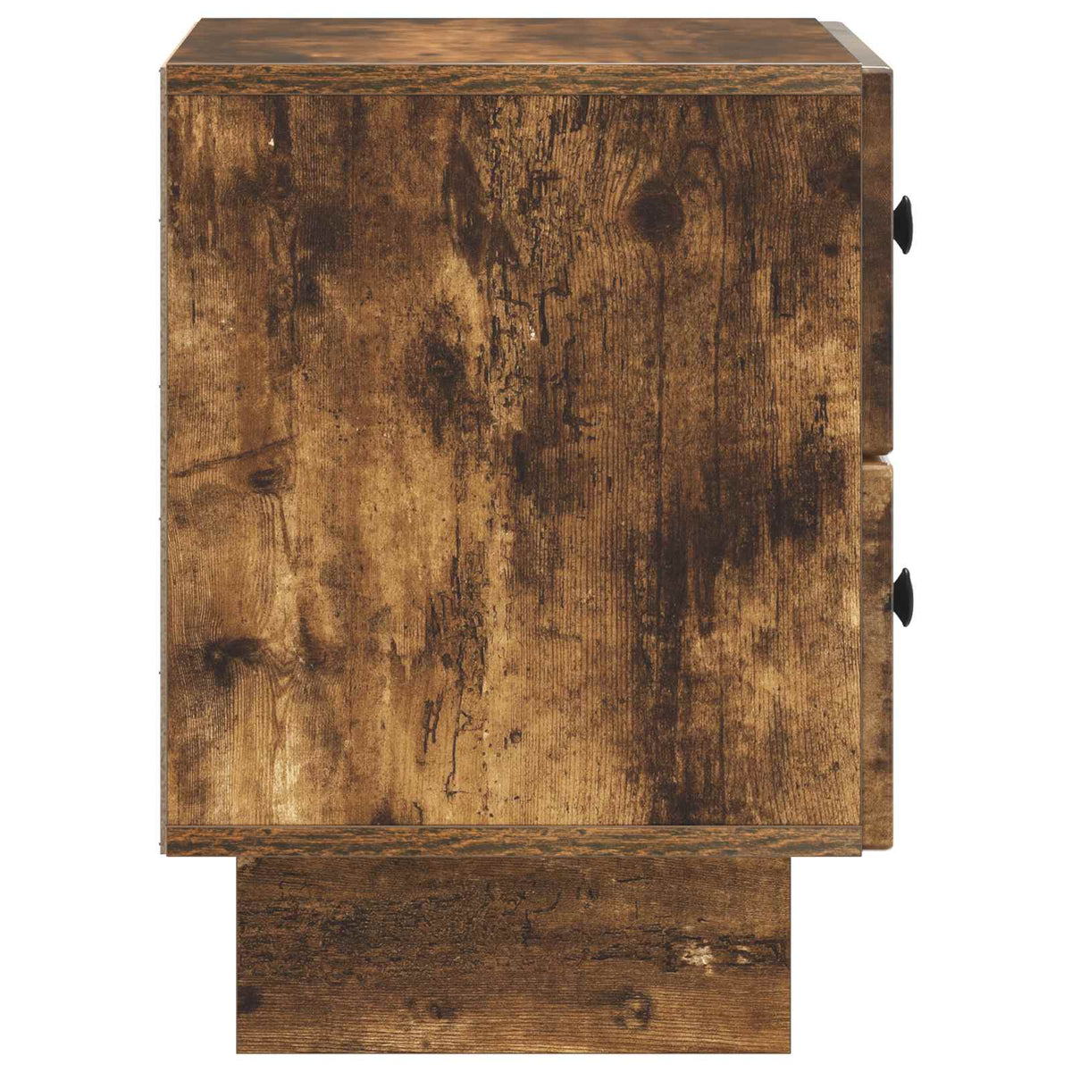 Nachttisch 2 stk. Geräucherte Eiche 43 x 34,5 x 47,5 cm
