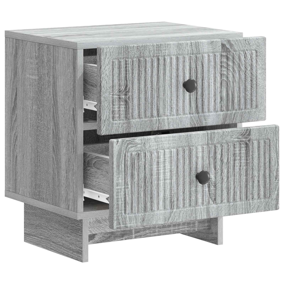 Nachttisch Graues Sonoma 43 x 34,5 x 47,5 cm Holzwerkstoff