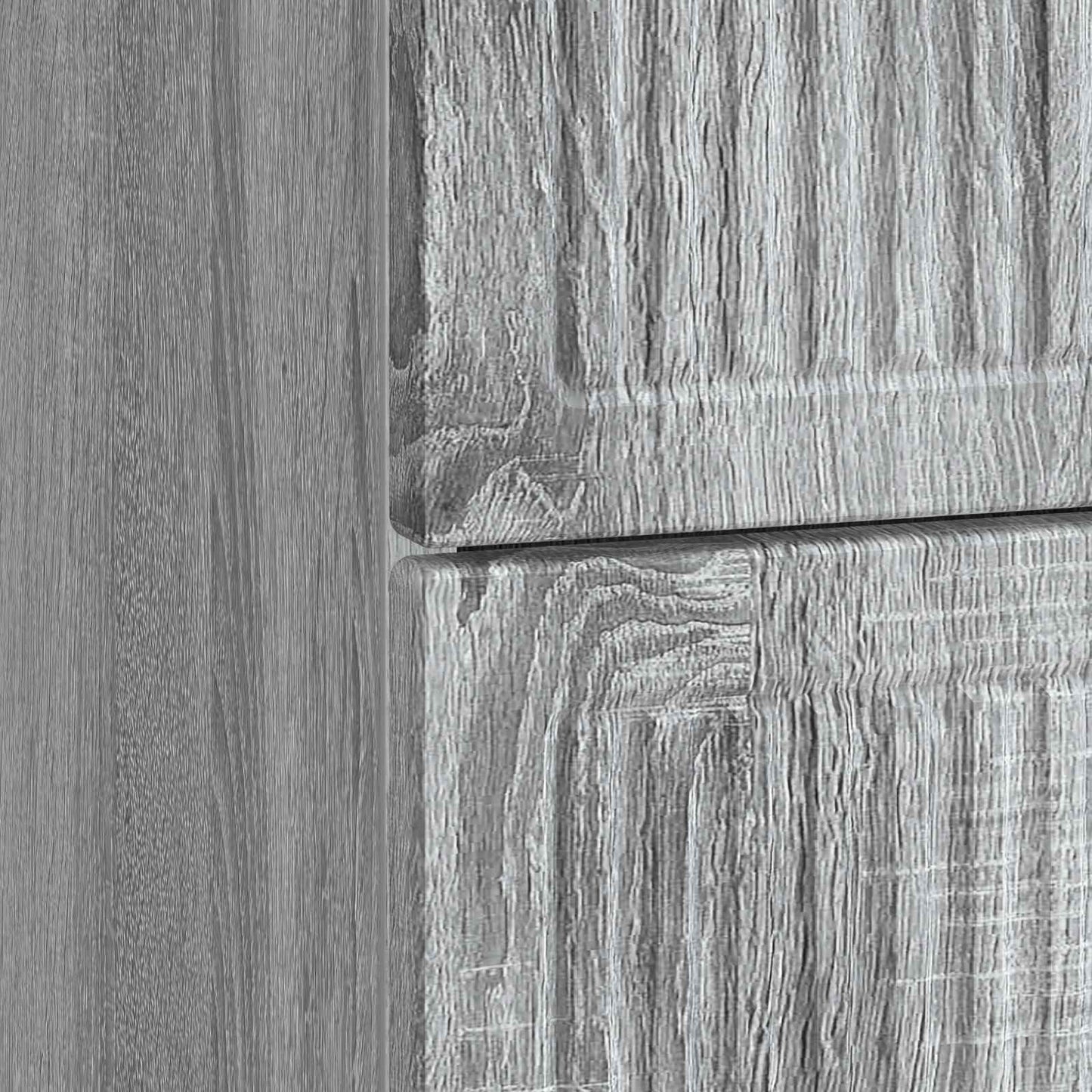Nachttisch 2 stk. Graues Sonoma 43 x 34,5 x 47,5 cm
