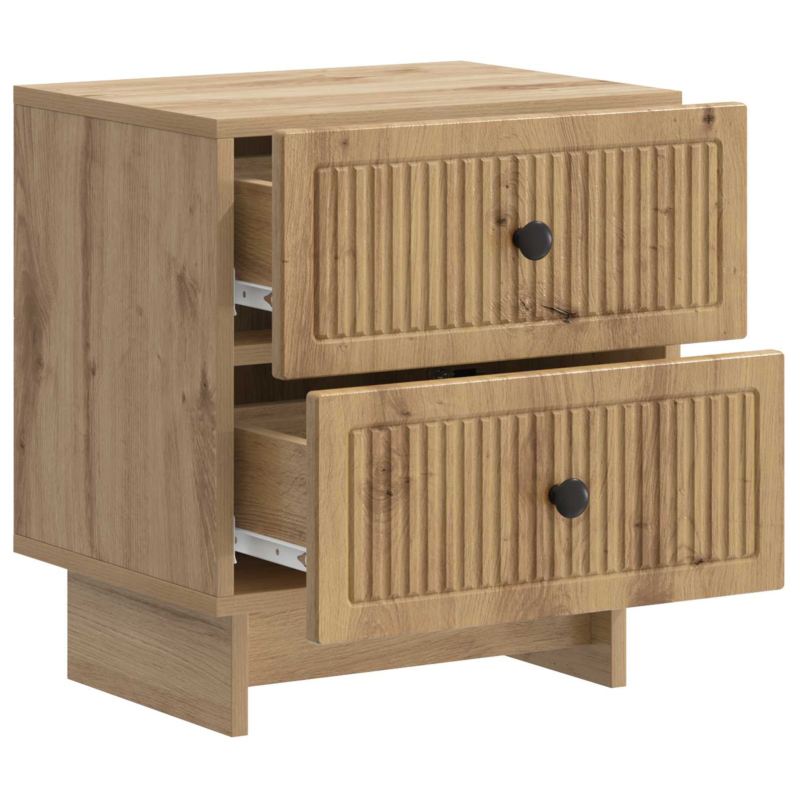 Nachttisch Artisan-Eiche 43 x 34,5 x 47,5 cm Holzwerkstoff