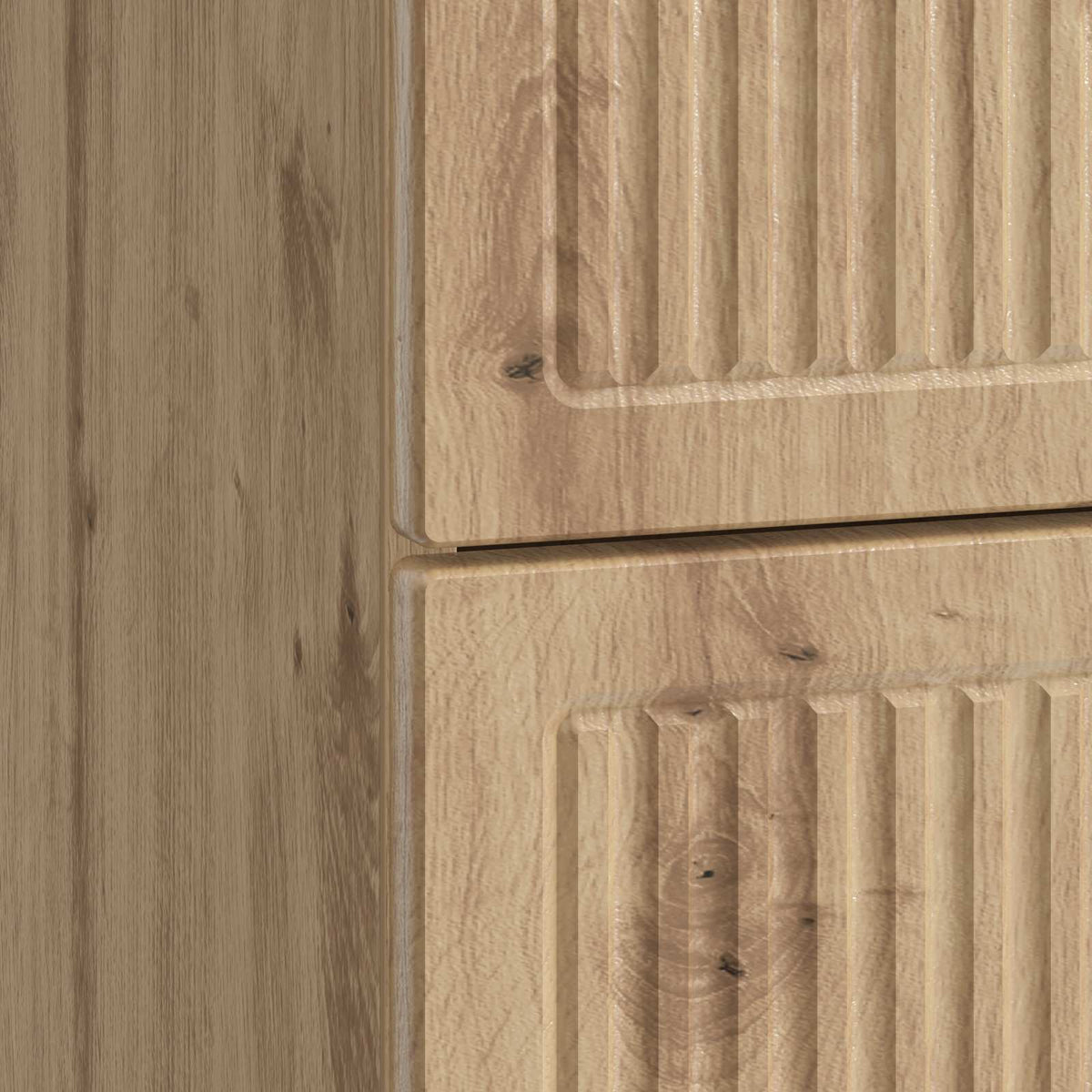 Nachttisch 2 stk. Artisan-Eiche 43 x 34,5 x 47,5 cm