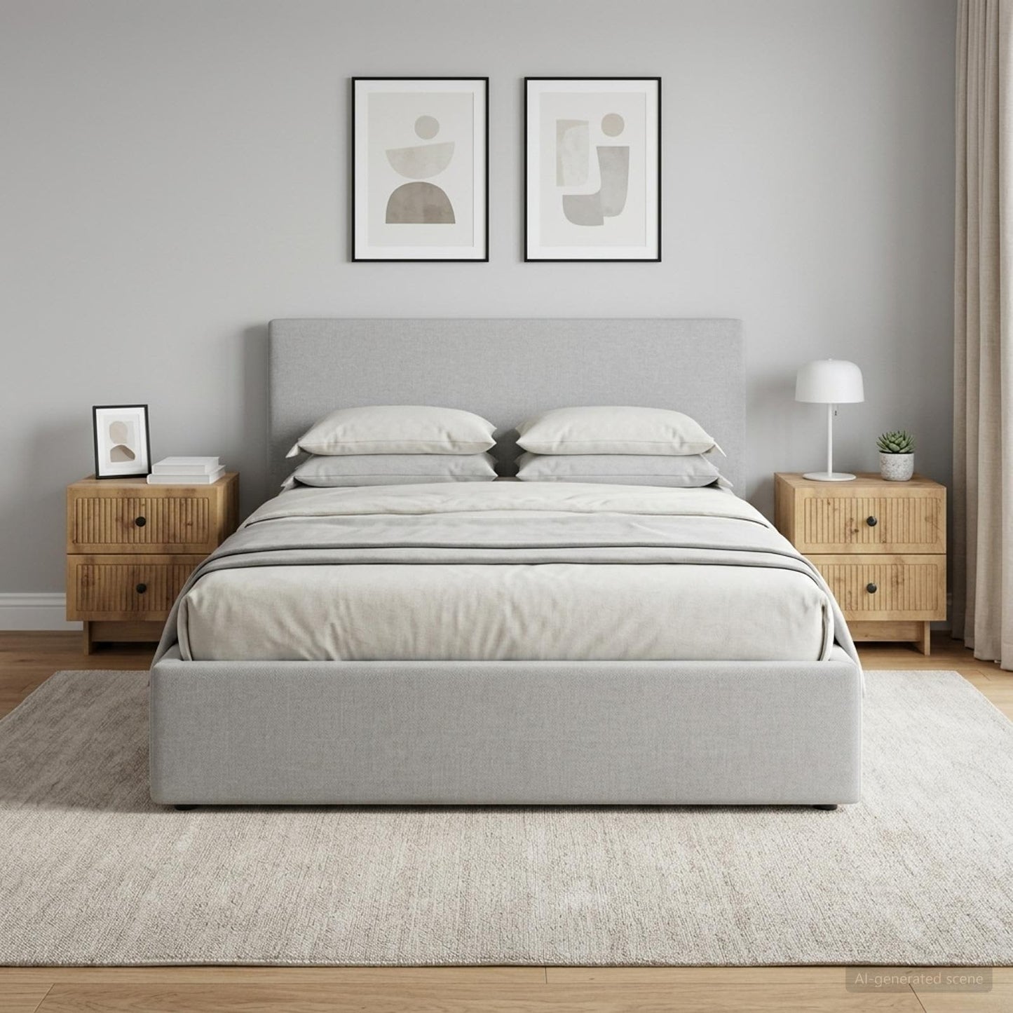 Nachttisch 2 stk. Artisan-Eiche 43 x 34,5 x 47,5 cm