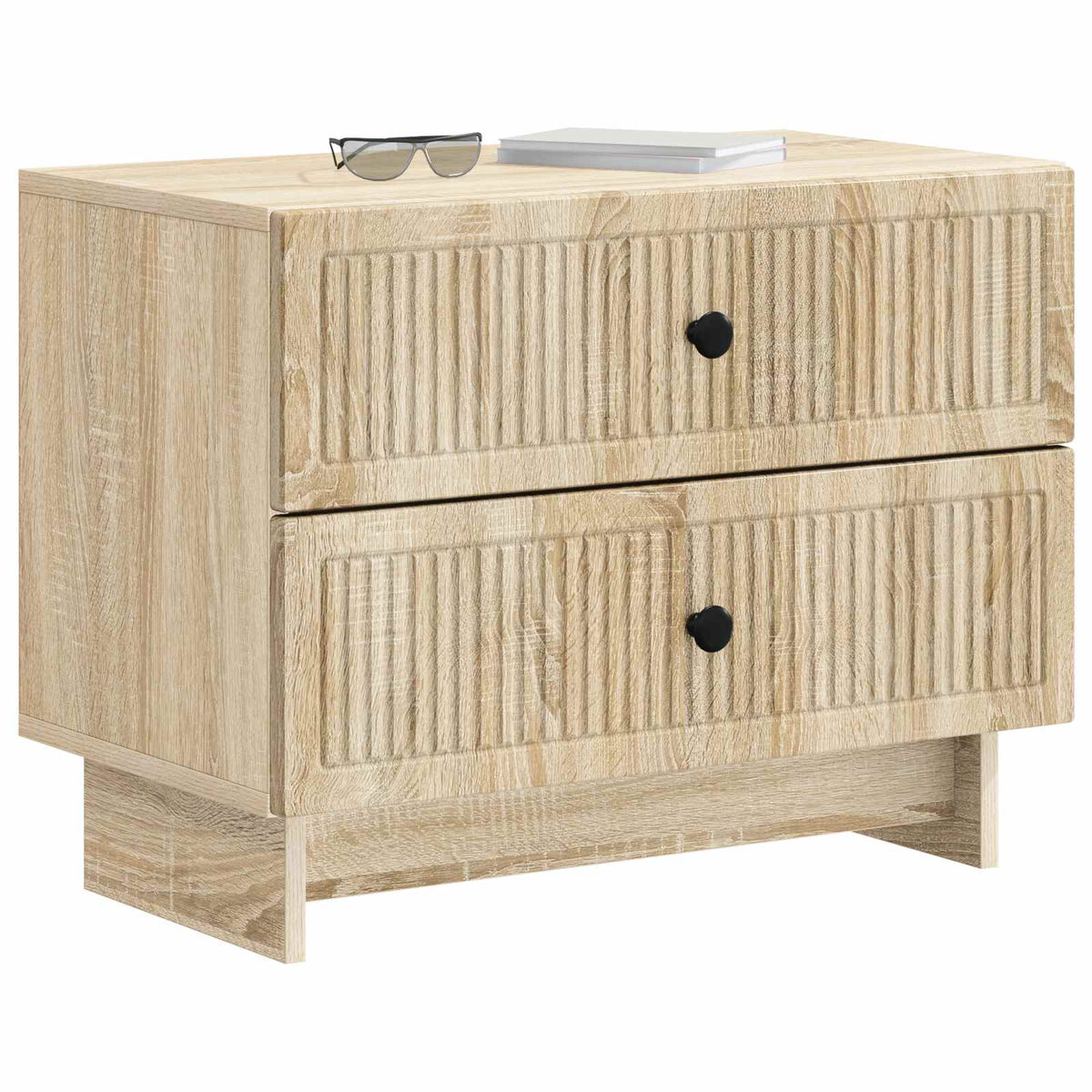 Nachttisch Sonoma-Eiche 62 x 34,5 x 47,5 cm Holzwerkstoff