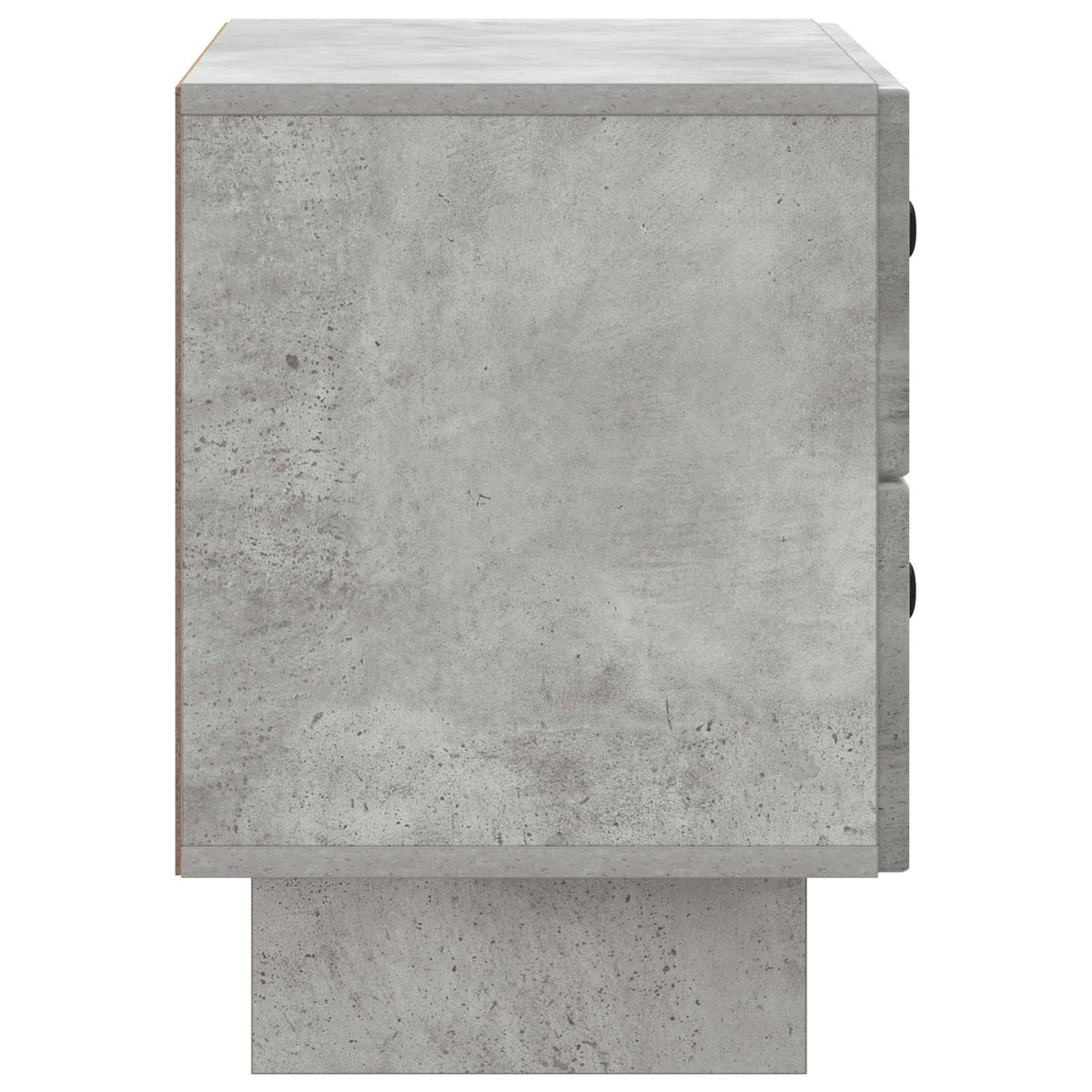 Nachttisch Betongrau 62 x 34,5 x 47,5 cm Holzwerkstoff