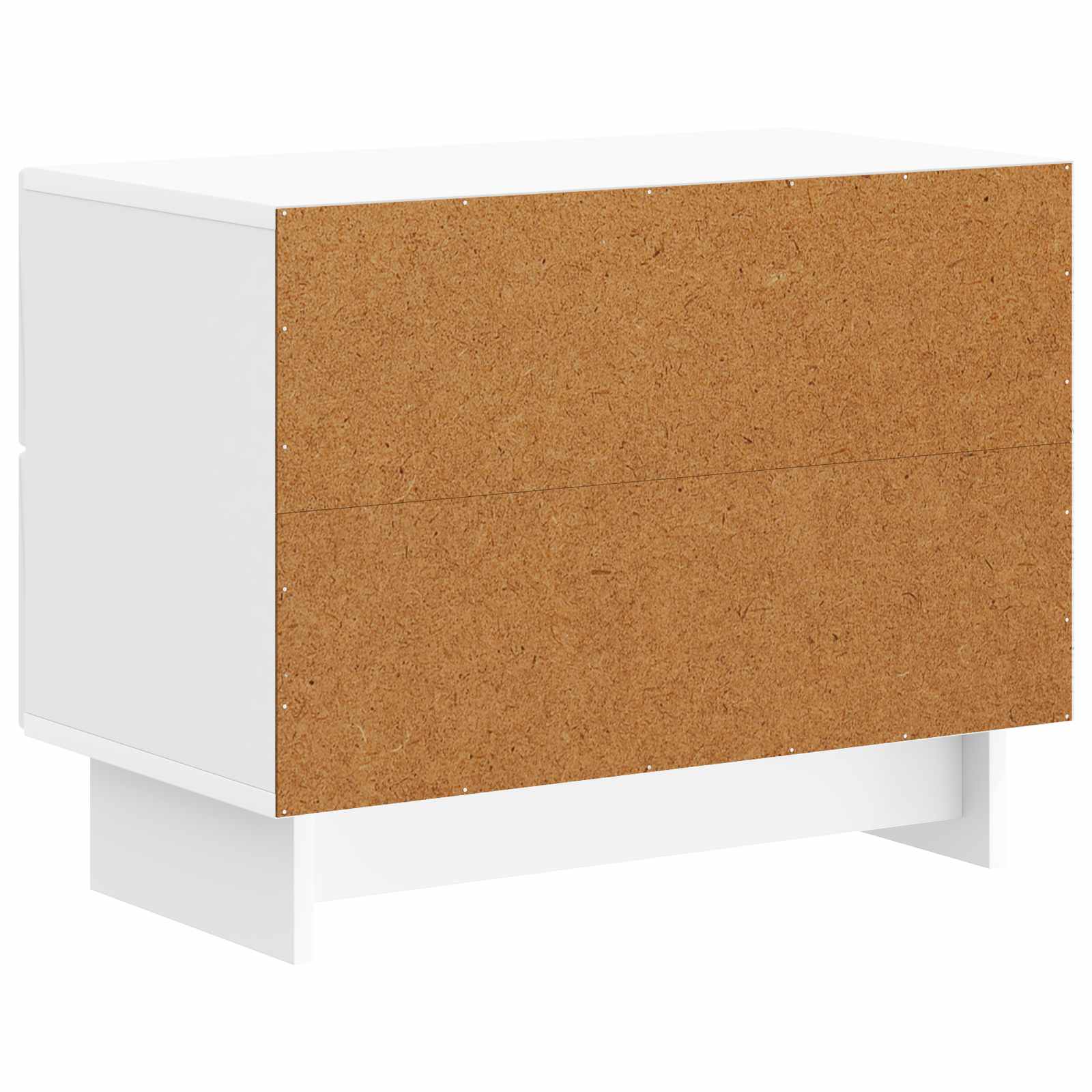 Nachttisch Hochglanz Weiß 62 x 34,5 x 47,5 cm Holzwerkstoff
