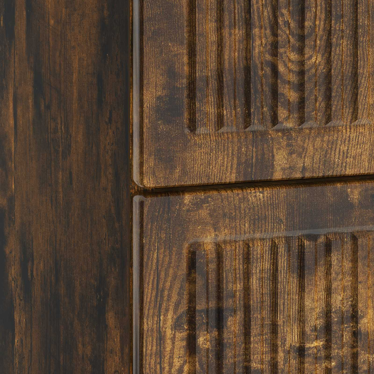 Nachttisch Räuchereiche 62 x 34,5 x 47,5 cm Holzwerkstoff