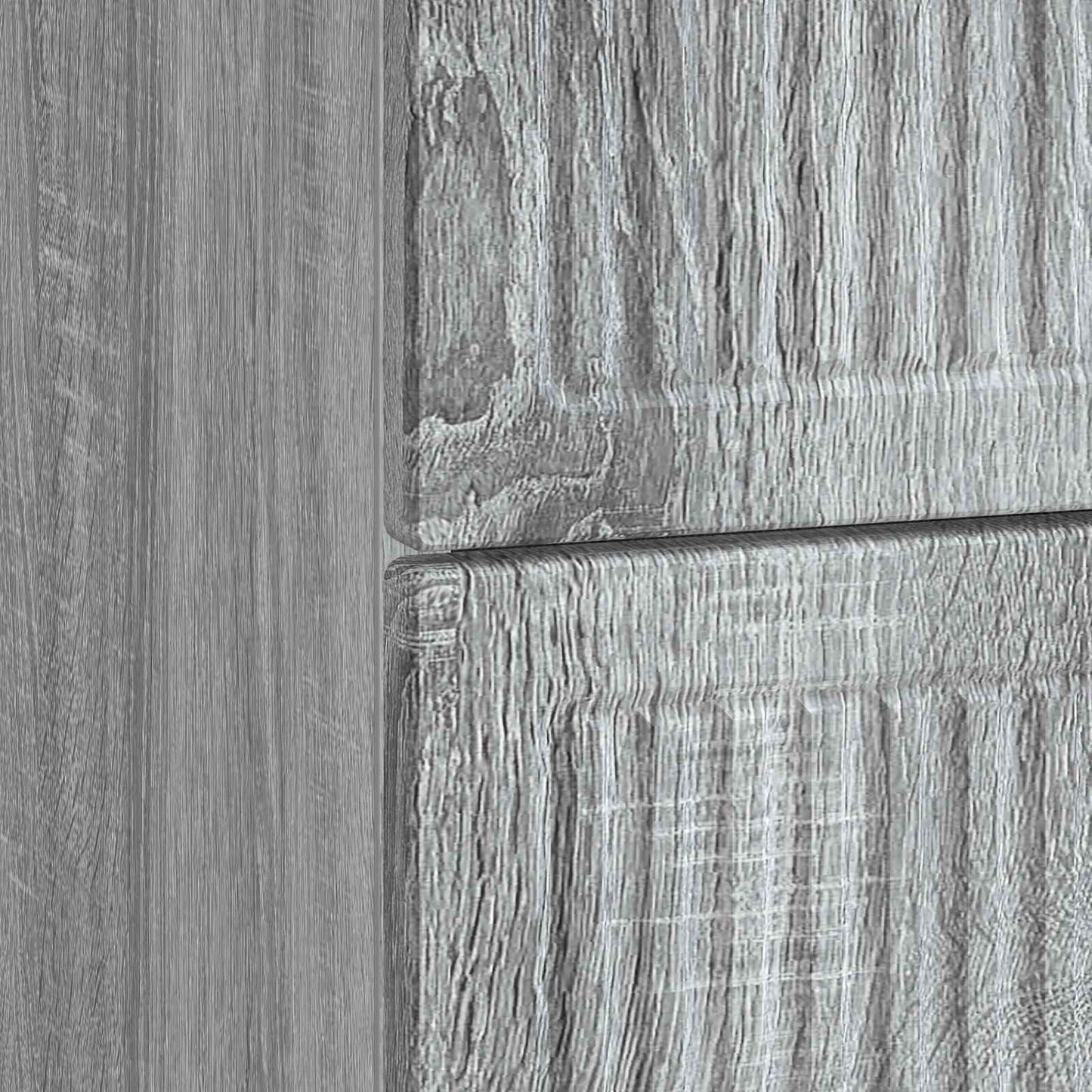 Nachttisch Sonoma-Grau 62 x 34,5 x 47,5 cm Holzwerkstoff