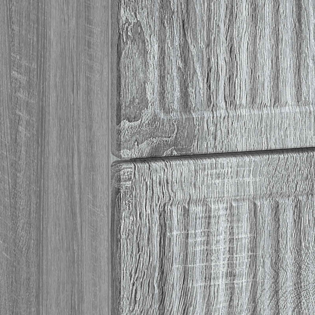 Nachttisch Sonoma-Grau 62 x 34,5 x 47,5 cm Holzwerkstoff