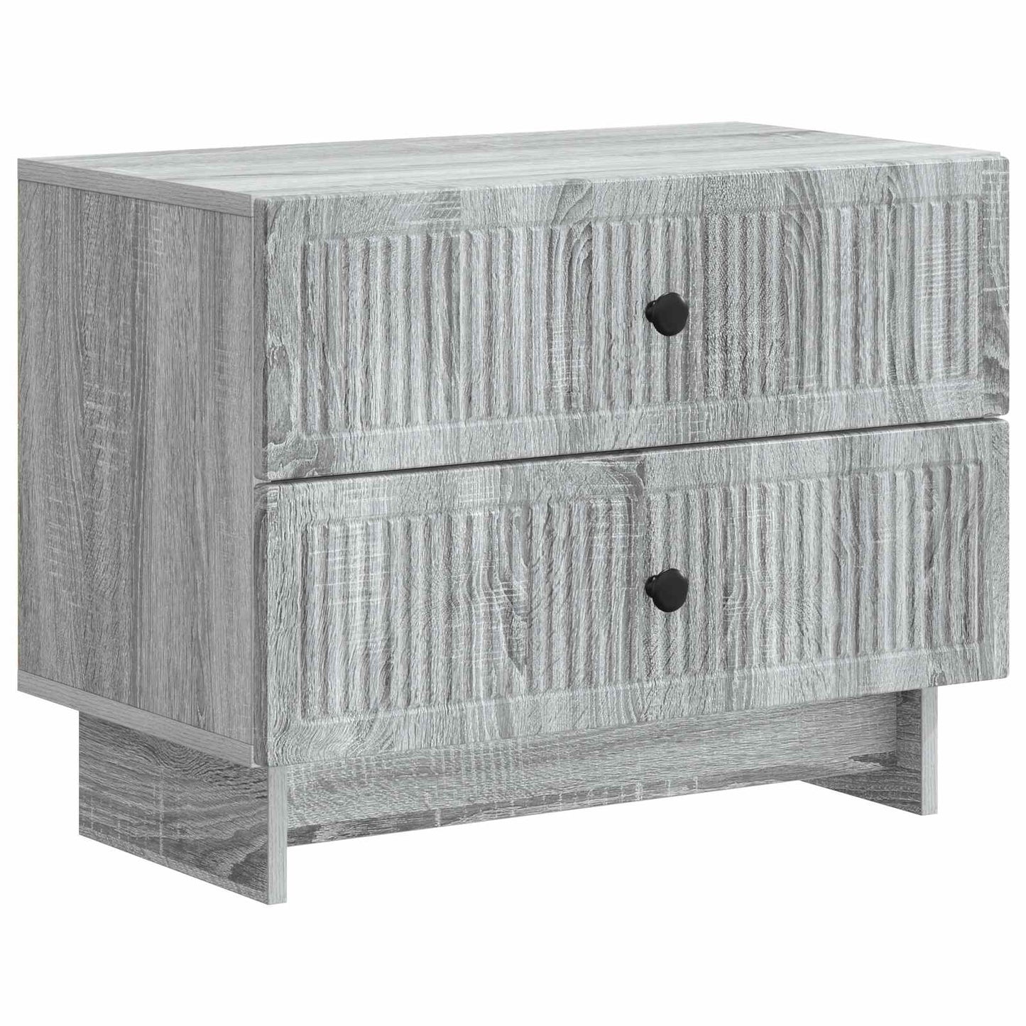 Nachttisch Sonoma-Grau 62 x 34,5 x 47,5 cm Holzwerkstoff
