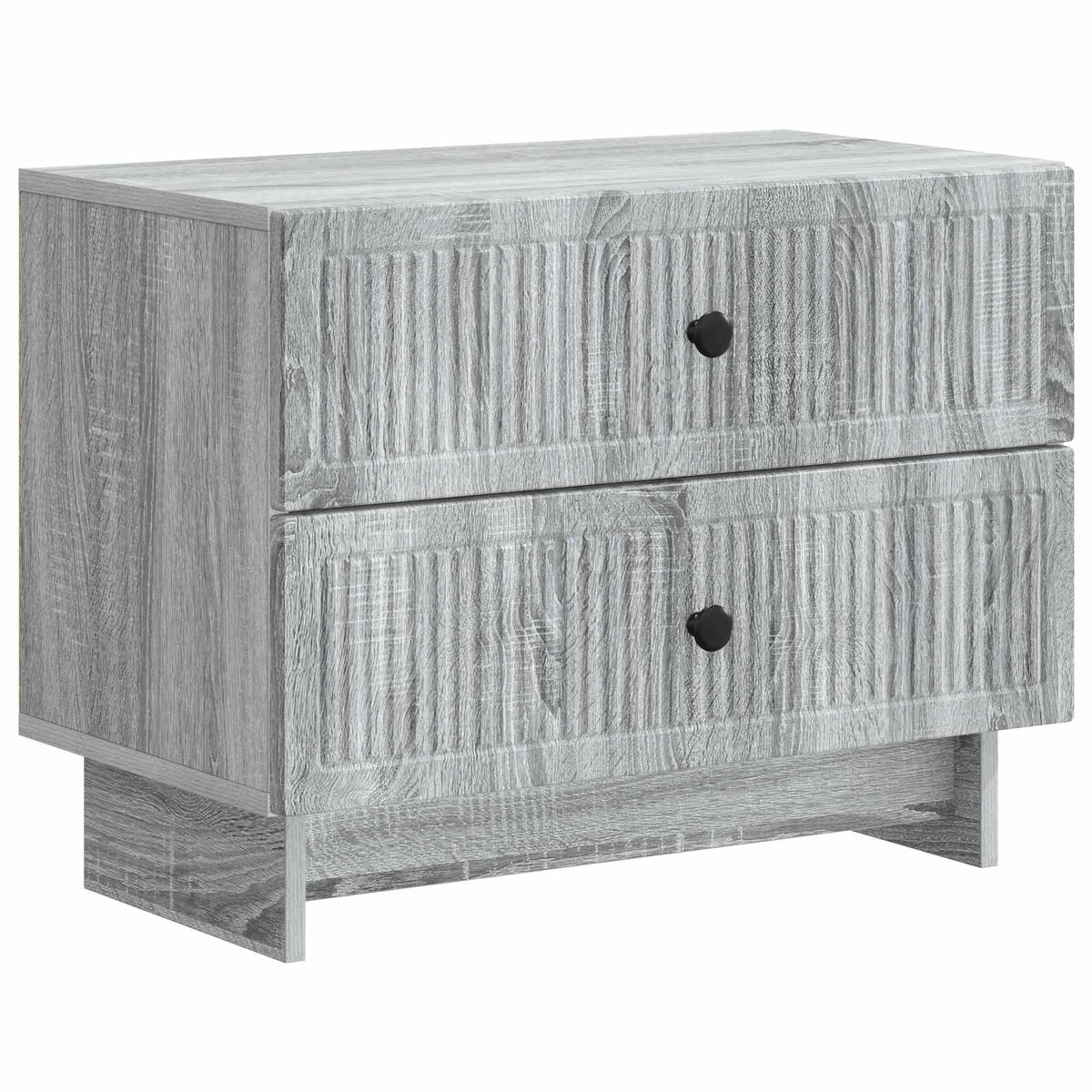 Nachttisch Sonoma-Grau 62 x 34,5 x 47,5 cm Holzwerkstoff