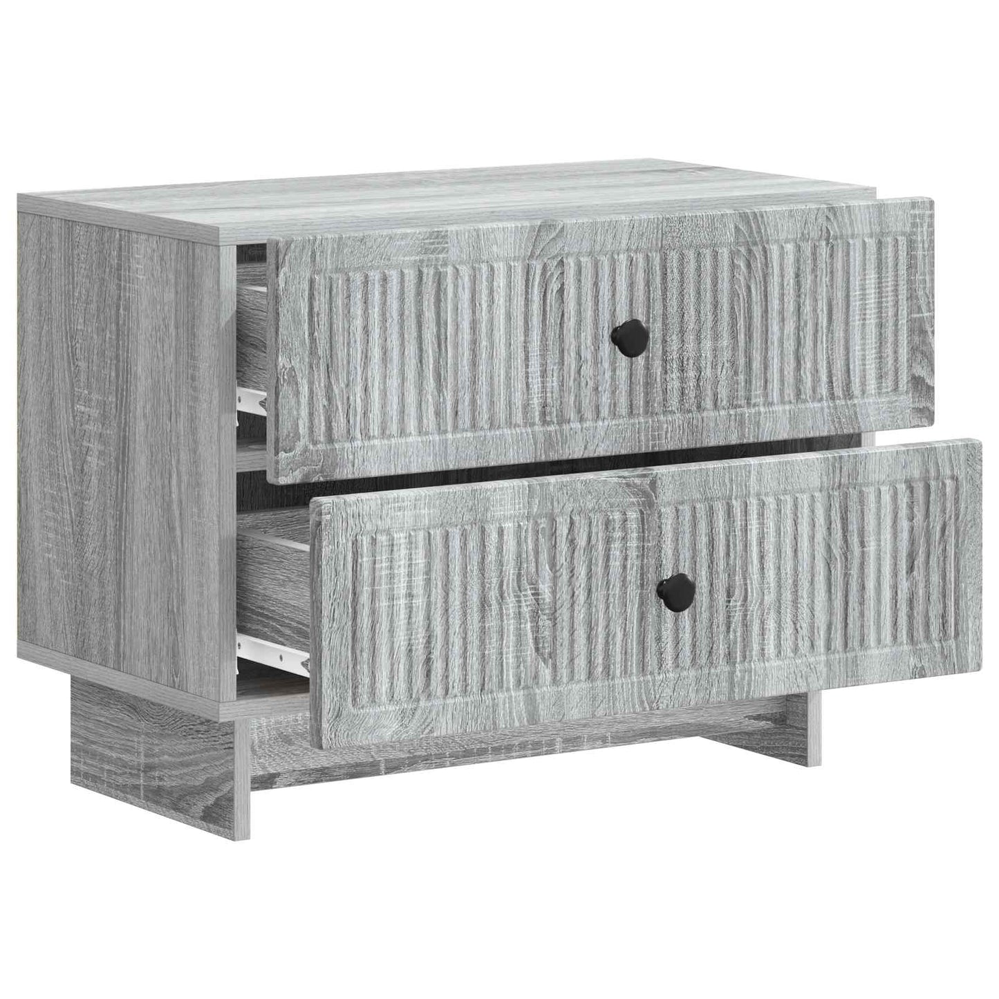 Nachttisch Sonoma-Grau 62 x 34,5 x 47,5 cm Holzwerkstoff