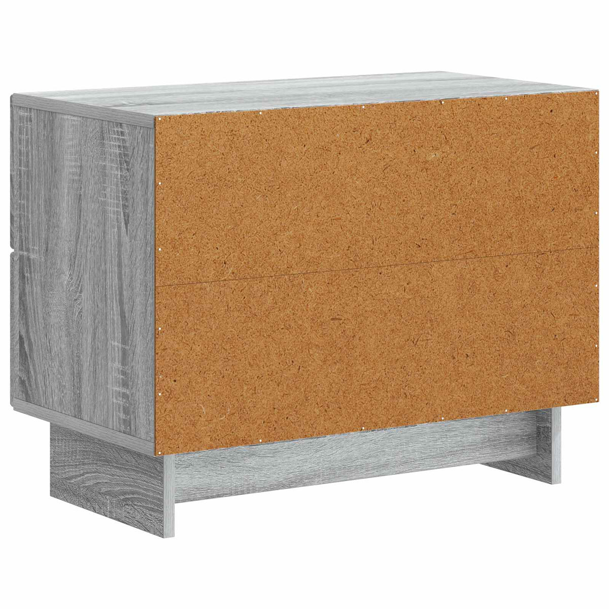 Nachttisch Sonoma-Grau 62 x 34,5 x 47,5 cm Holzwerkstoff