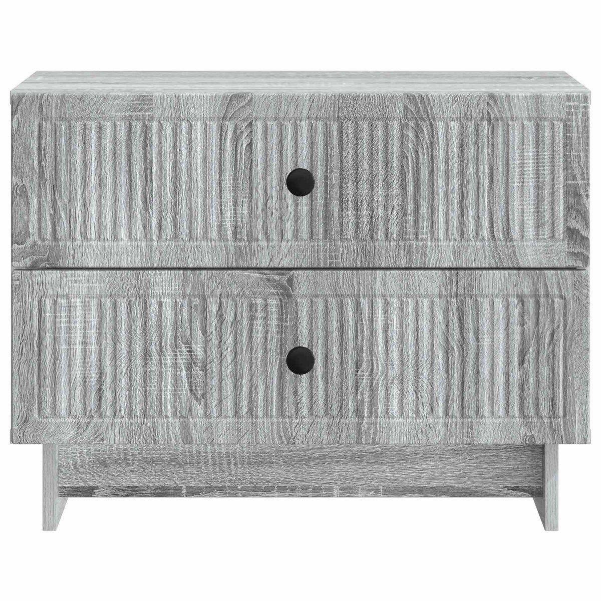 Nachttisch Sonoma-Grau 62 x 34,5 x 47,5 cm Holzwerkstoff