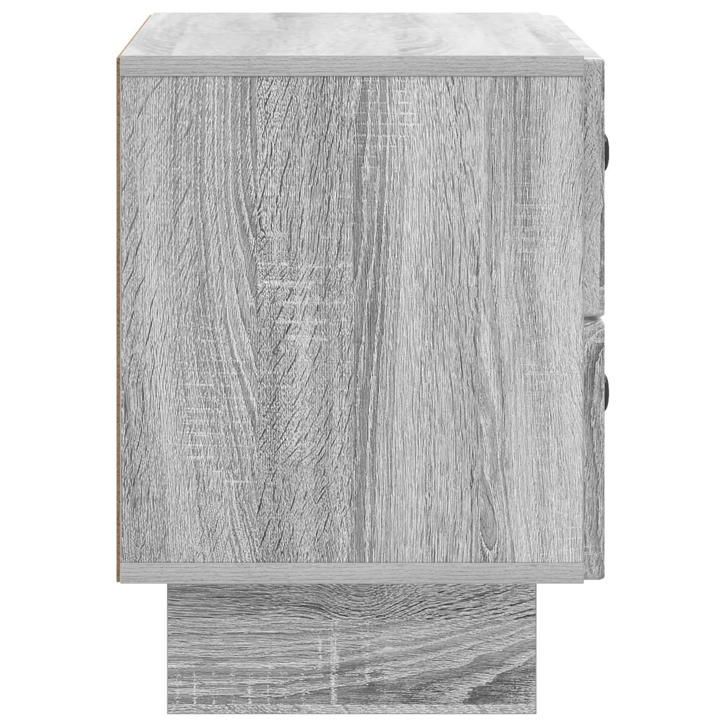 Nachttisch Sonoma-Grau 62 x 34,5 x 47,5 cm Holzwerkstoff
