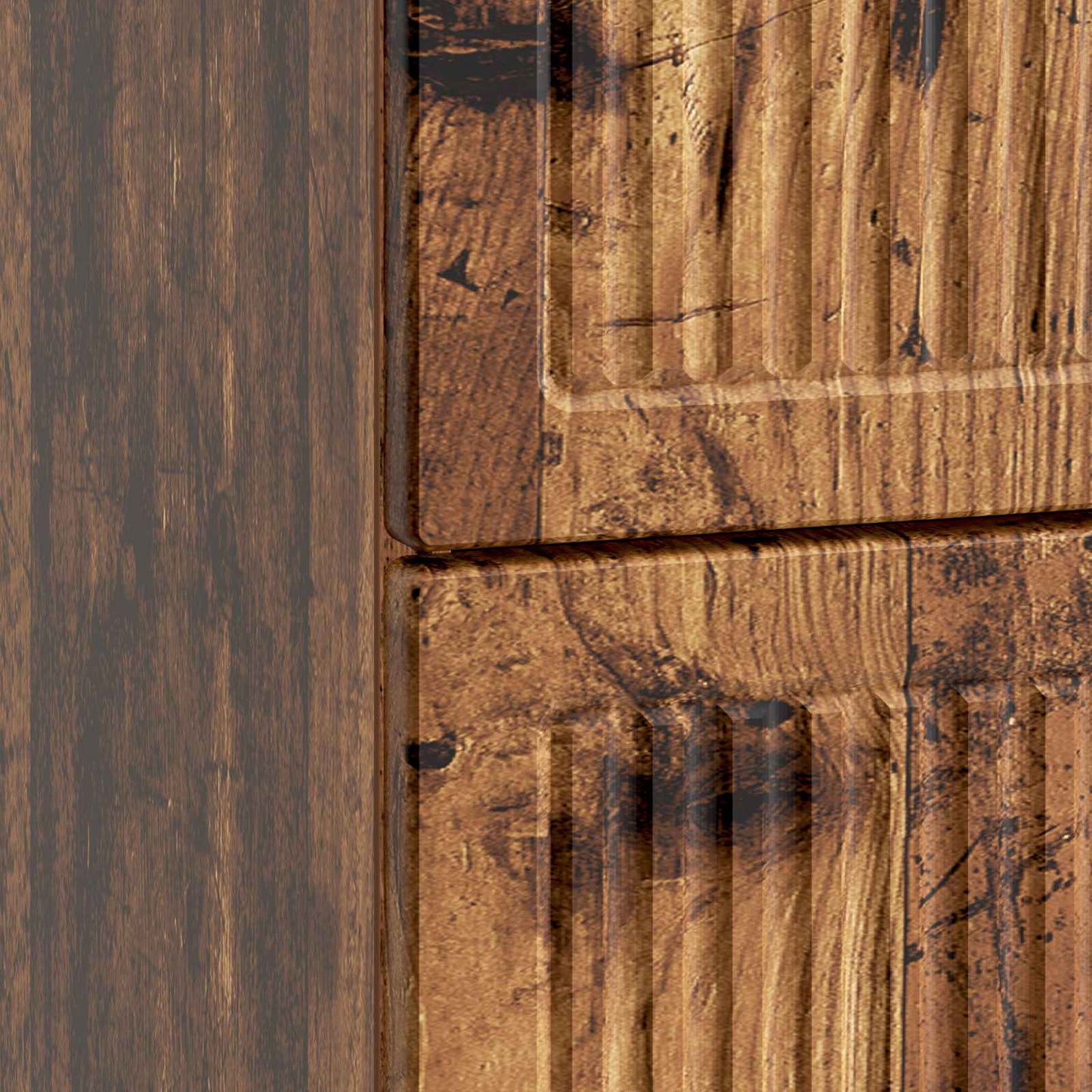 Nachttisch Altholz 62 x 34,5 x 47,5 cm Holzwerkstoff