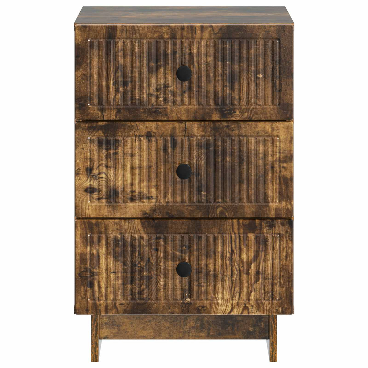Nachttisch Geräucherte Eiche 43 x 41 x 66,5 cm Holzwerkstoff