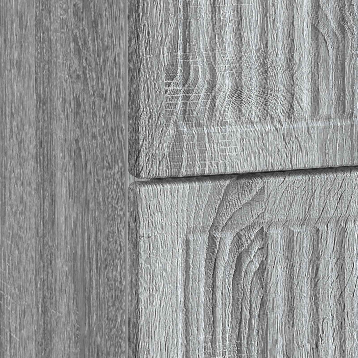 Nachttisch Graues Sonoma 43 x 41 x 66,5 cm Holzwerkstoff