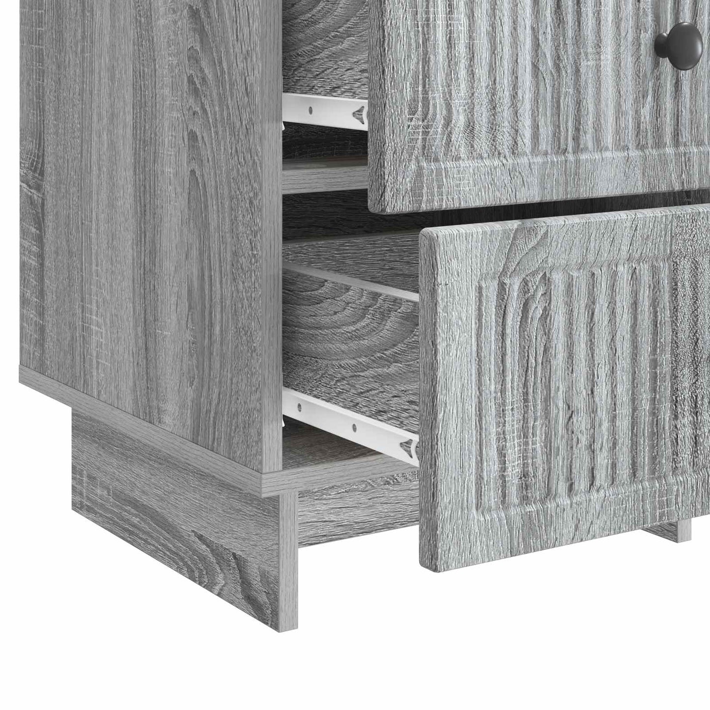 Nachttisch Graues Sonoma 43 x 41 x 66,5 cm Holzwerkstoff