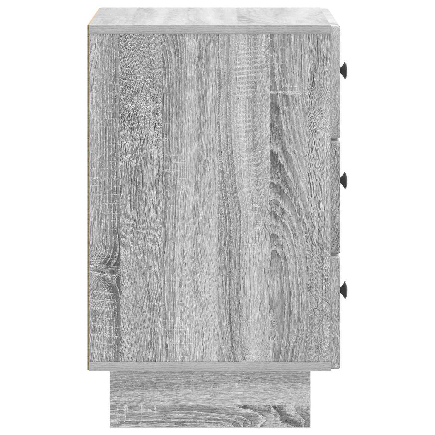 Nachttisch Graues Sonoma 43 x 41 x 66,5 cm Holzwerkstoff