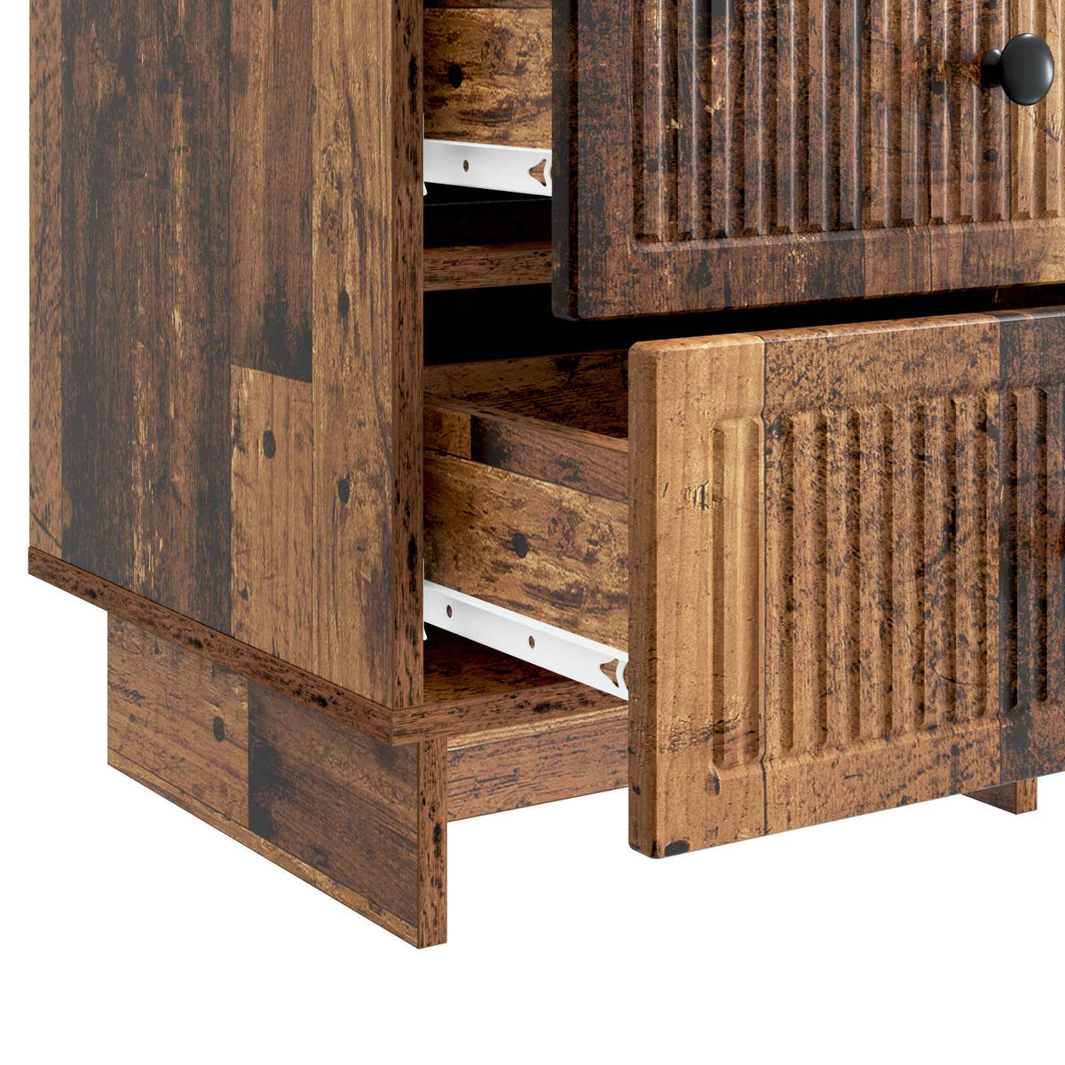 Nachttisch Altholz 43 x 41 x 66,5 cm Holzwerkstoff