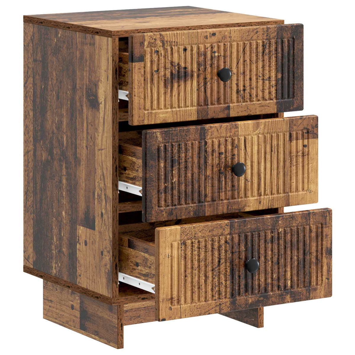 Nachttisch Altholz 43 x 41 x 66,5 cm Holzwerkstoff
