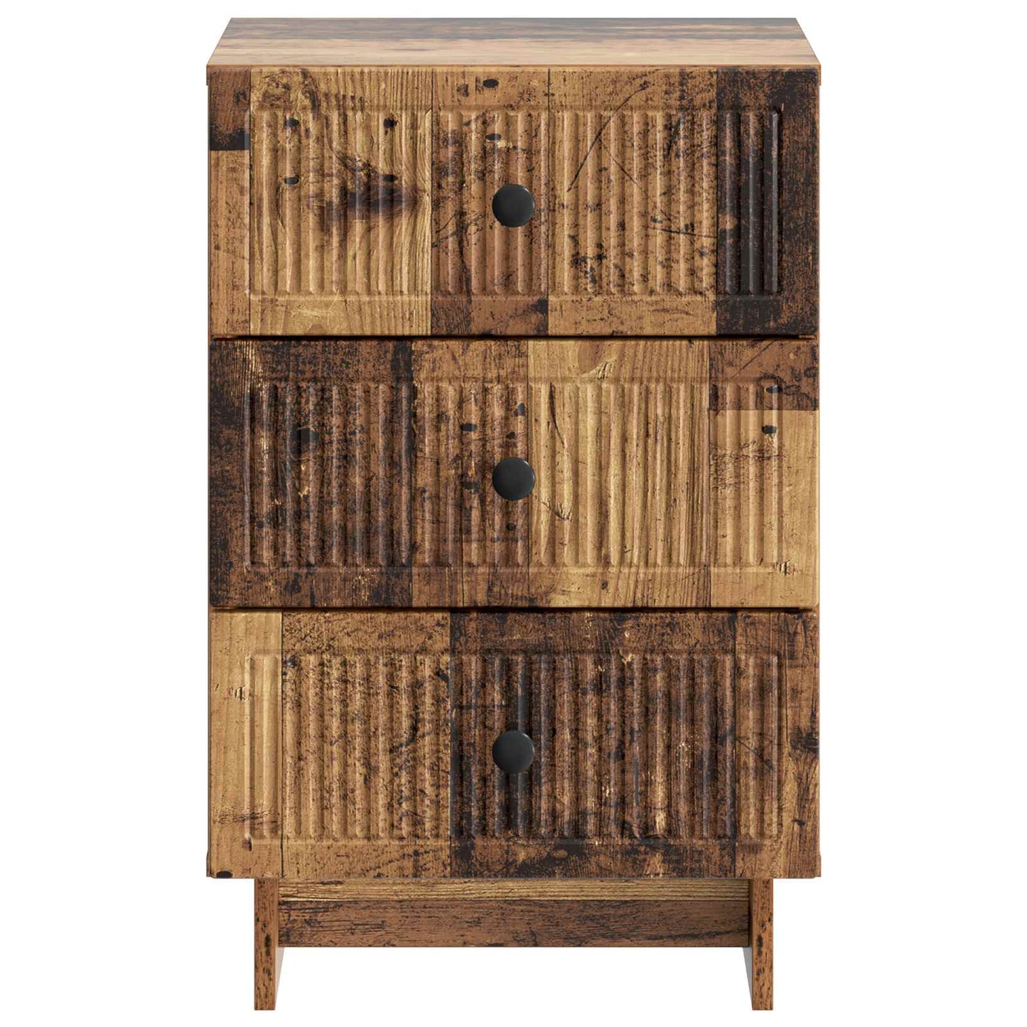 Nachttisch Altholz 43 x 41 x 66,5 cm Holzwerkstoff
