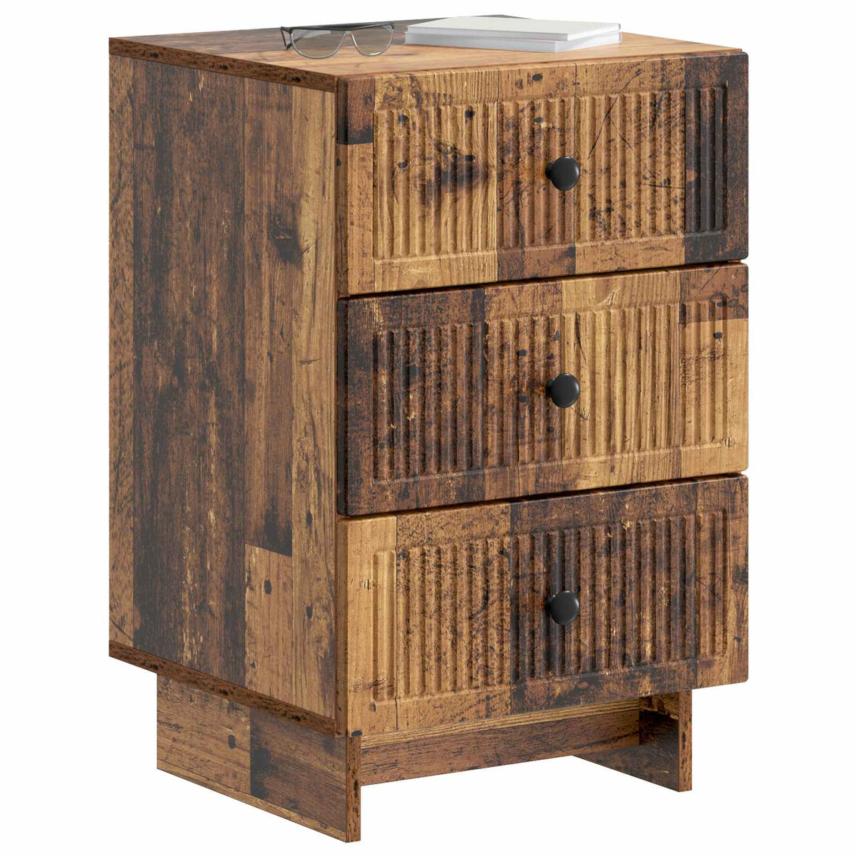 Nachttisch Altholz 43 x 41 x 66,5 cm Holzwerkstoff