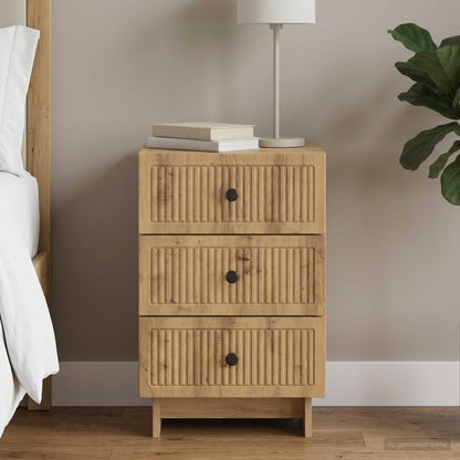 Nachttisch Artisan-Eiche 43 x 41 x 66,5 cm Holzwerkstoff