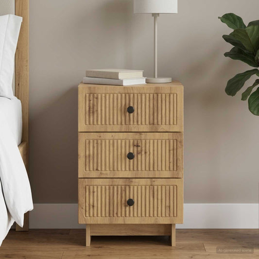 Nachttisch Artisan-Eiche 43 x 41 x 66,5 cm Holzwerkstoff