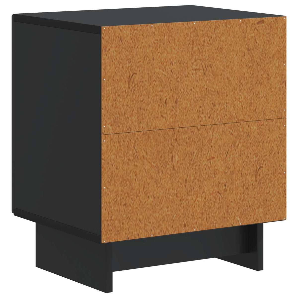 Nachttisch 2 stk. Schwarz 43 x 34,5 x 50 cm Holzwerkstoff