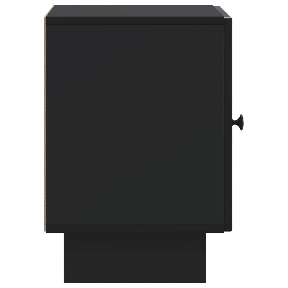 Nachttisch 2 stk. Schwarz 43 x 34,5 x 50 cm Holzwerkstoff
