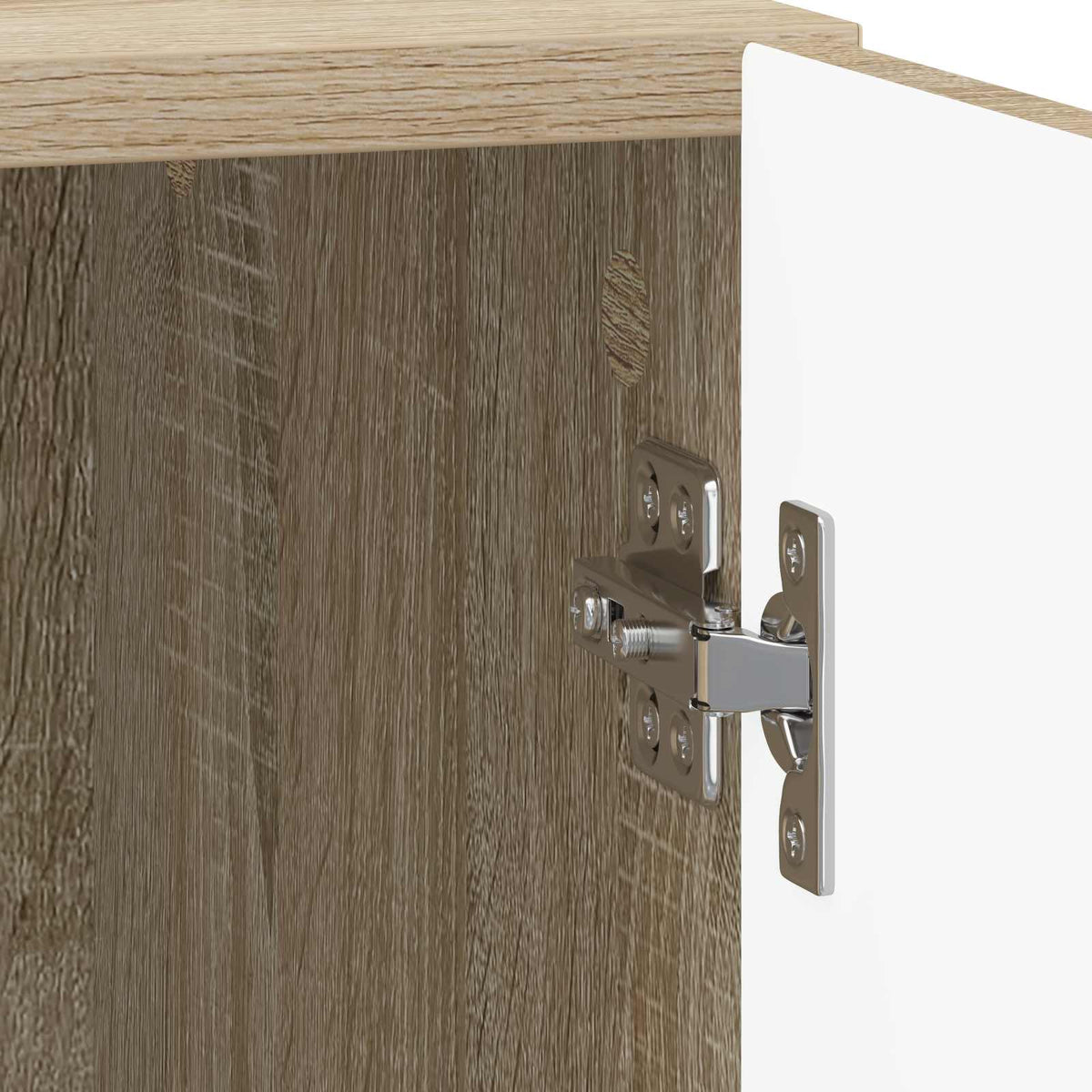 Nachttisch 2 stk. Sonoma-Eiche 43 x 34,5 x 50 cm Holzwerkstoff