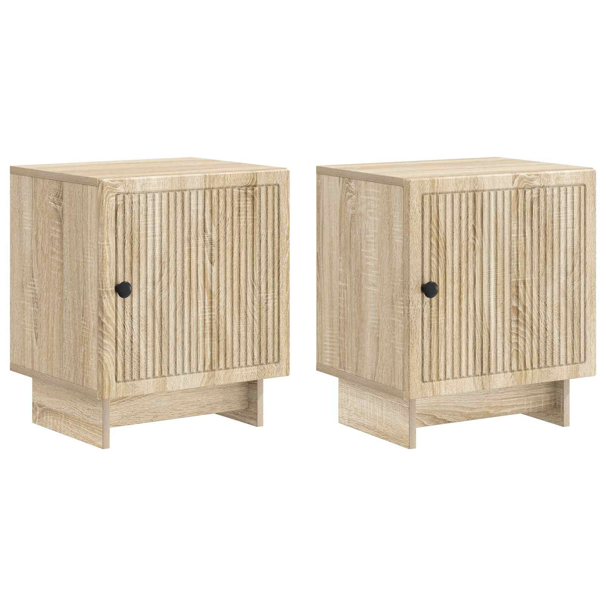 Nachttisch 2 stk. Sonoma-Eiche 43 x 34,5 x 50 cm Holzwerkstoff